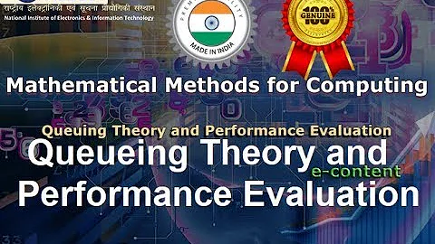 MMC 3 Queueing Theory and Performance Evaluation