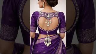 blouse back neck design #new #fashion #trending #new #viralvideo #india