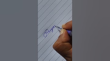 beautiful name Priyanshi in cursive writing #shorts / amazing calligraphy shorts