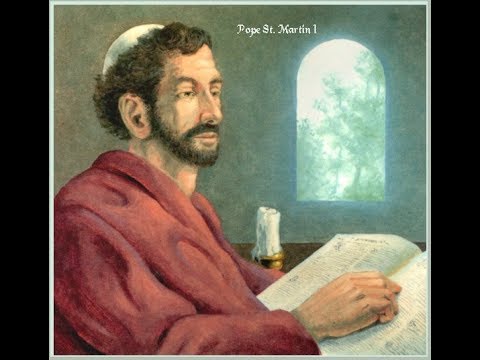 Santo del día 13 de abril: San Martín I Papa (de nazaret.tv) santa misa de hoy en vivo maria vision