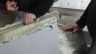 11 Sol kapı söför kapısının döşemesi nasıl değişir? Kumaş Kesim Yapıştırma Yakarak Delik Açma