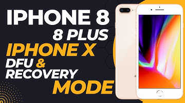 iPhone 8 || iPhone 8 plus || iPhone X How to Force Restart, enter recovery, and DFU mode