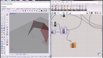 102 - Grasshopper - Folding   Modify Termination Location by Rotation and Move