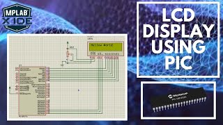 LCD DISPLAY USING PIC 16F877A || 2022