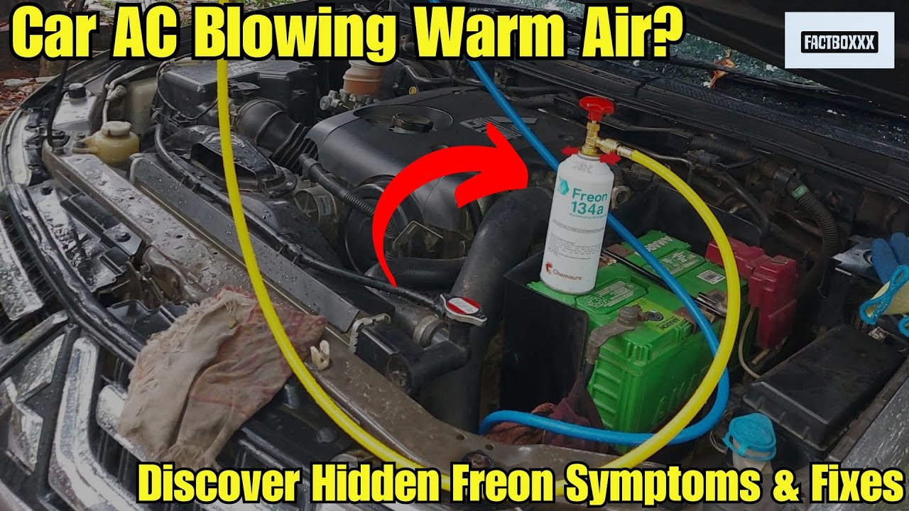 Car Ac Blowing Hot Air But Freon Is Full www.youtube.com
