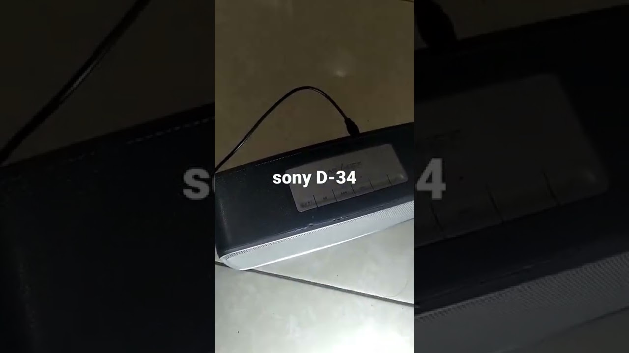 discman vintage sony D-34 jadul