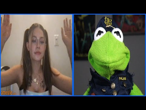 Kermit's arrestin' baddies on Omegle