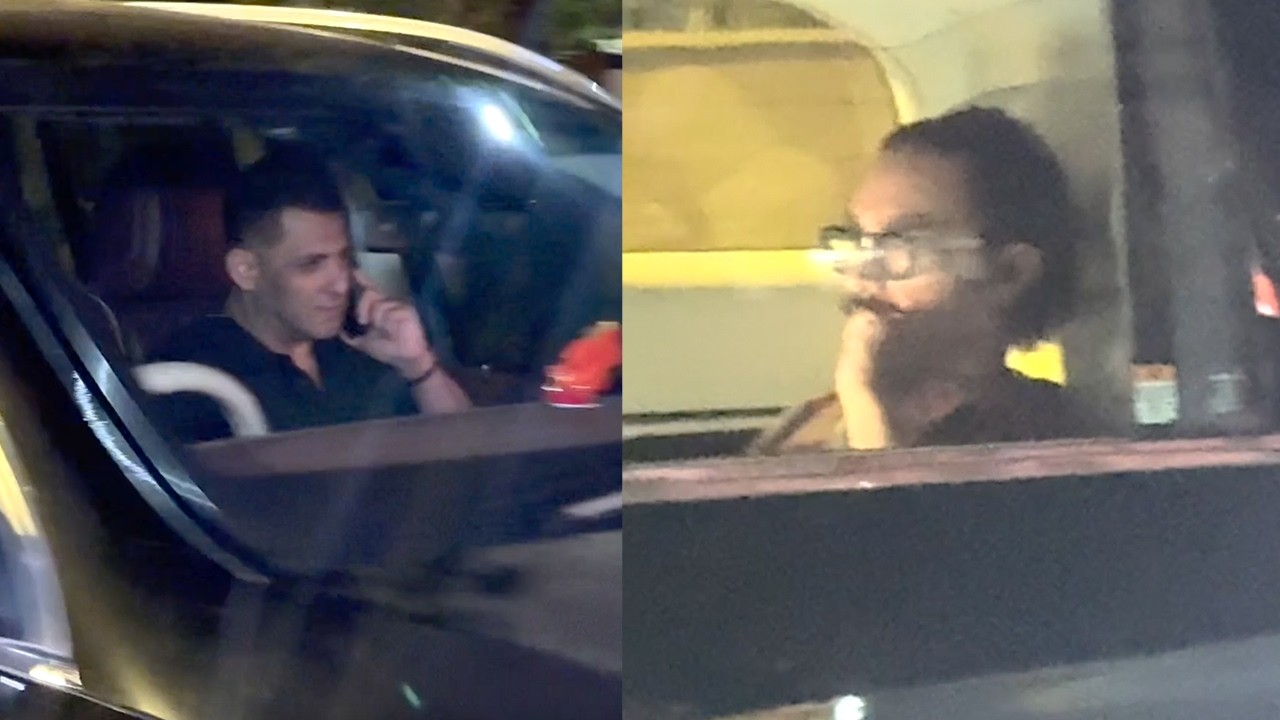 Salman Khan & Aamir Khan Visit Lilavati Hospital To See Salim Khan's Health.