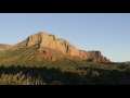 sunset moonrise in sedona
