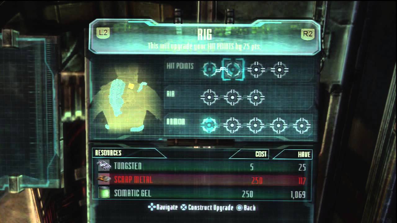 Dead Space 3 - Chap 9 Onward: Pump Room Suit Kiosk, Arctic Survival Suit HD Gameplay PS3