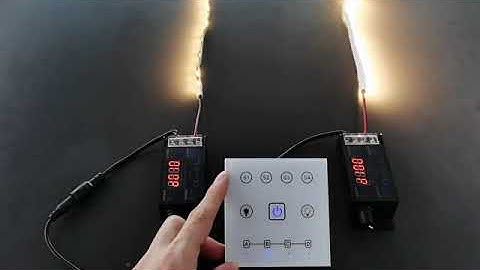 Scenes Setting for 4 Zones wall panel remote control with PWM Adjustable LED dimmer T2