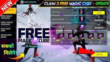 WINTERLAND Free Magic Cube Event 🔥| FF NEW EVENT | FREE FIRE NEW EVENT |FF NEW EVENT TODAY