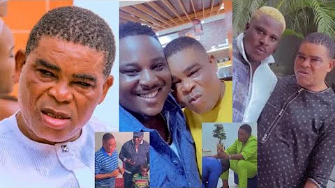 'I'm Now An Orphan' Actor Sir Kay Kamoru’s Son Comedian Isbae U Grieves Over The Death Of His Father