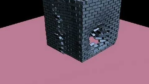 3Ds Max Reactor Simple Building Collapse