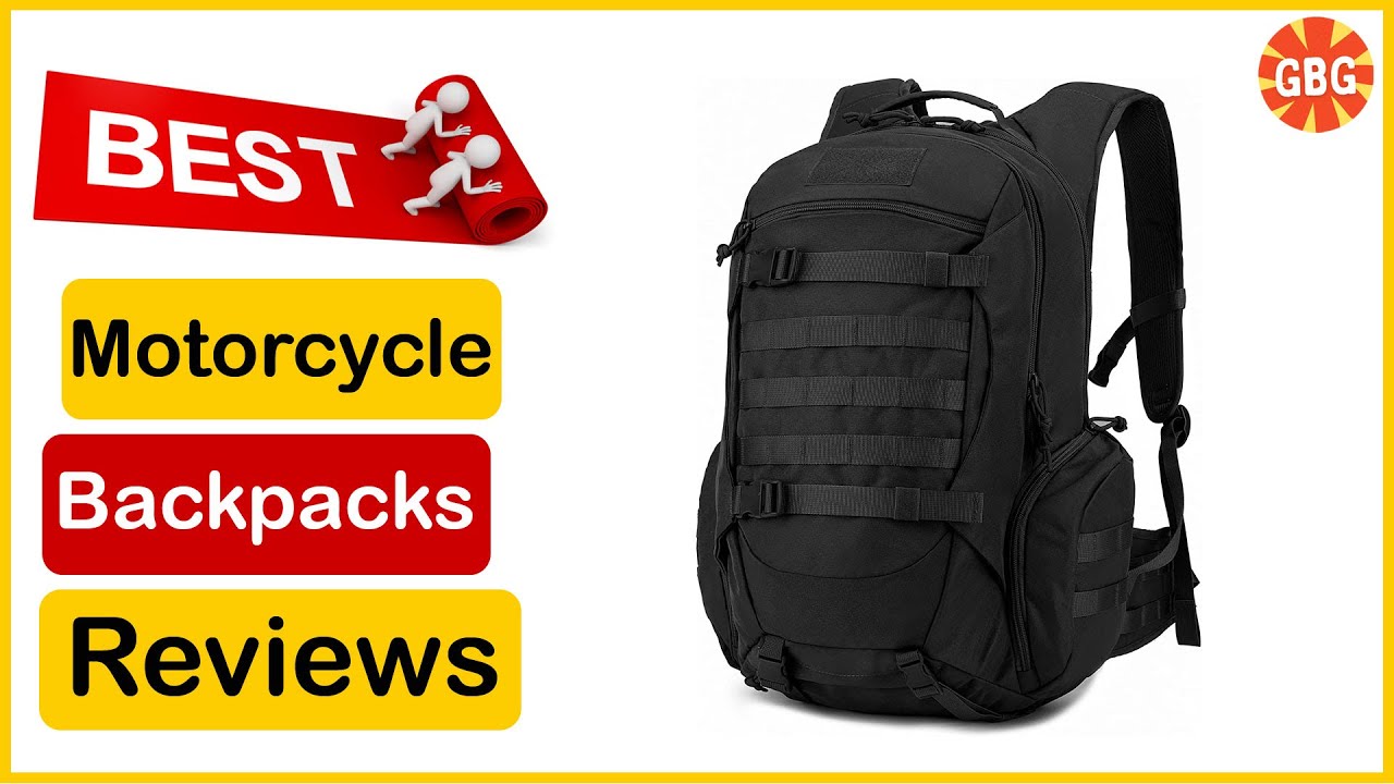 Best Motorcycle Backpacks Reviews In 2023 🏆 Top 5 Tested & Buying Guide