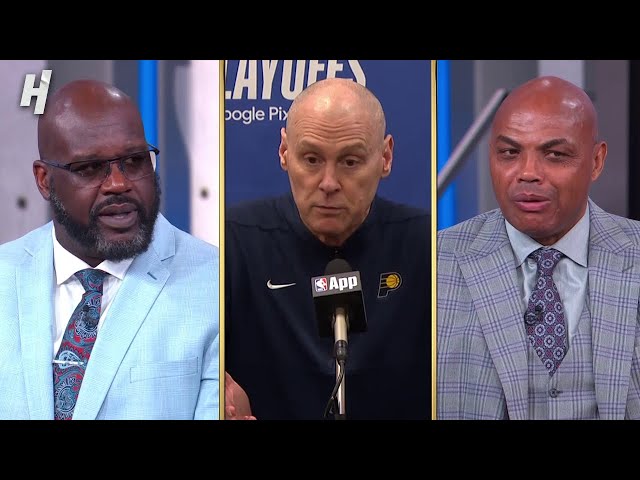 Inside the NBA reacts to Rick Carlisle’s Comments on Officiating in Game 2 class=