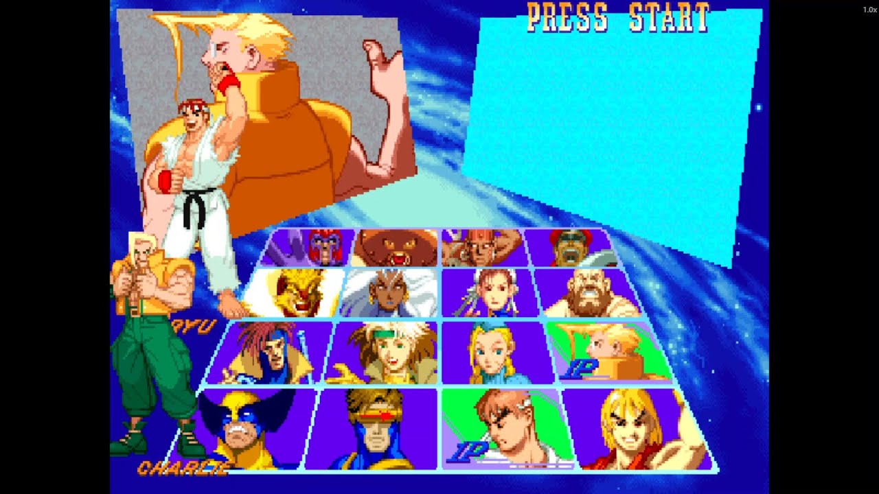 Ryu & Charlie: Discipline Meets Strategy | X-Men vs Street Fighter Classic Fight