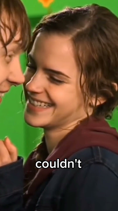 Ron Weasley kissed Hermione Granger. #harrypotter #facts #news