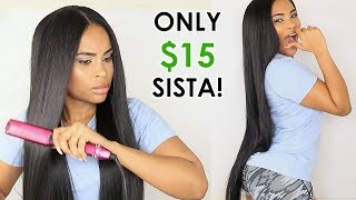$15 Synthetic Wig that can take HEAT! CHEAP AF! Issa Dub or Nah??