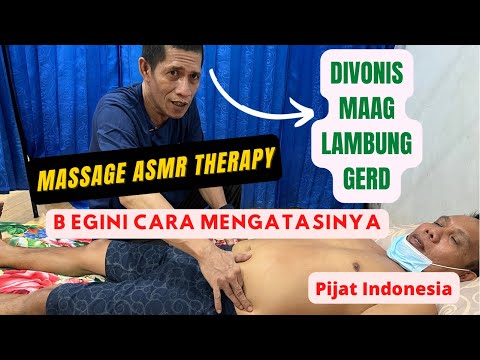 DIVONIS MAAG LAMBUNG GERD ? Begini cara mengatasinya ||pijat BONGKAR LEMAK PERUT @PijatIndonesia