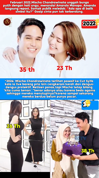 Mantan kekasih Amanda manopo,Amanda Manopo vs Mischa chandrawinata#shorts#dulusekarang#nostalgia