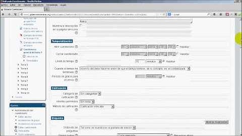 Edición de un curso en Moodle: Añadir cuestionario.Parte 3. Agregar preguntas al cuestionario