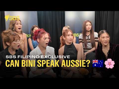 BINI takes on Australian slang & tricky city and suburb names! | SBS Filipino