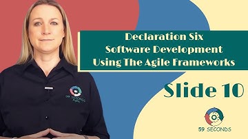 Declaration Six | Software Development Using The Agile Frameworks