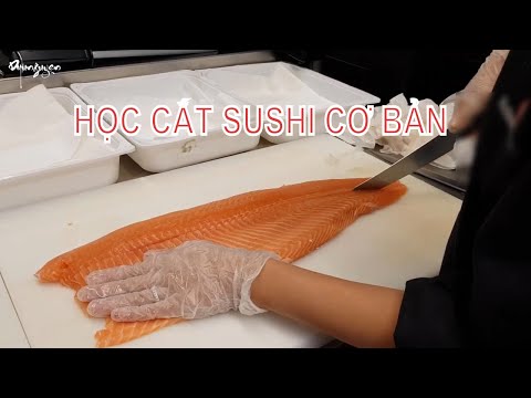 Video: Cách Cắt Cá Làm Sushi