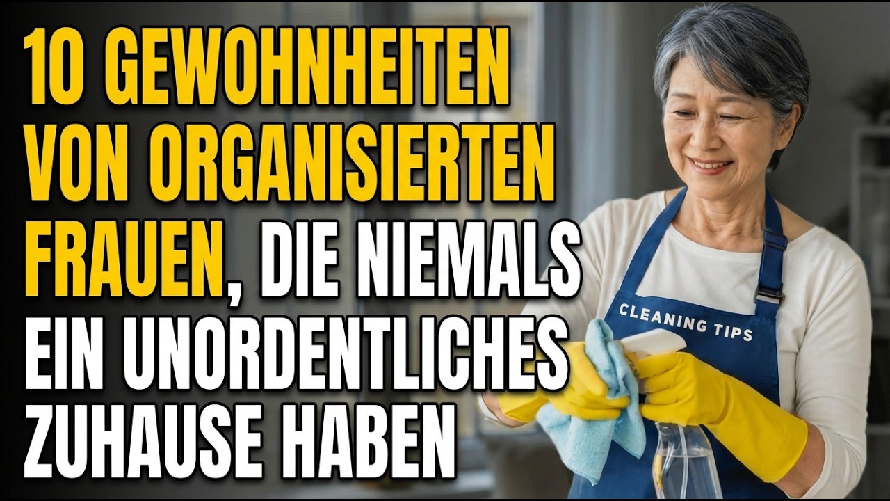 10 Gewohnheiten Von Organisierten Frauen, Die Niemals Ein Unordentliches Zuhause Haben