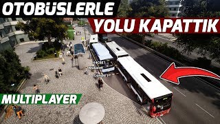 3 OTOBÜS 1 DURAĞA GİRMEYE ÇALIŞTIK !! | Otobüs Simulator 18