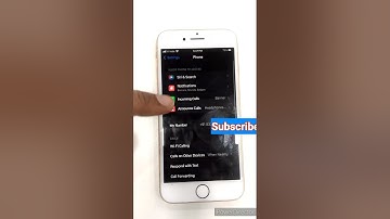 Call forwarding setting in iPhone | Call forwarded from one phone to other phone | Call forwarding |