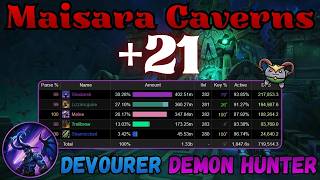 Maisara Caverns +21 | Devourer Demon Hunter | Midnight Season 1