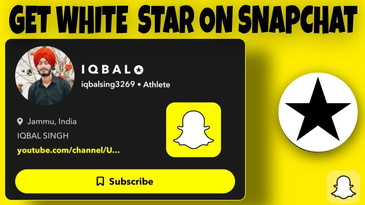 ✪ How To Get White Star On Snapchat Public Profile ✪