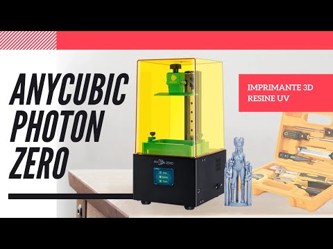 TEST de l'IMPRIMANTE 3D à RÉSINE #ANYCUBIC PHOTON ZERO à 100 € 😍