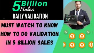5 Billion Sales Me Validation Kese Kare  How To Do Validation In 5 Billion Sales 5billionsales