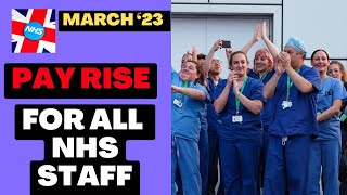 PAY RISE FOR ALL NHS ENGLAND STAFF