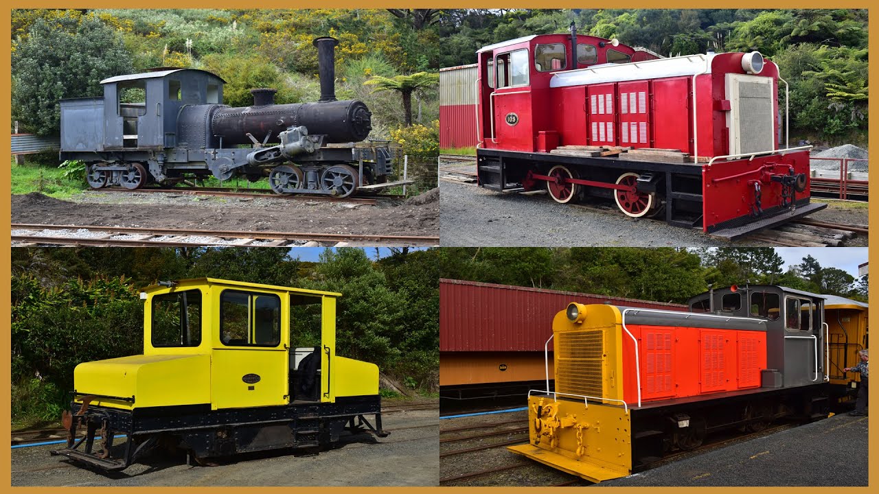 Day Out with Obscure Locomotives on the Glen Afton Line ~ 04/08/2024 (HD)