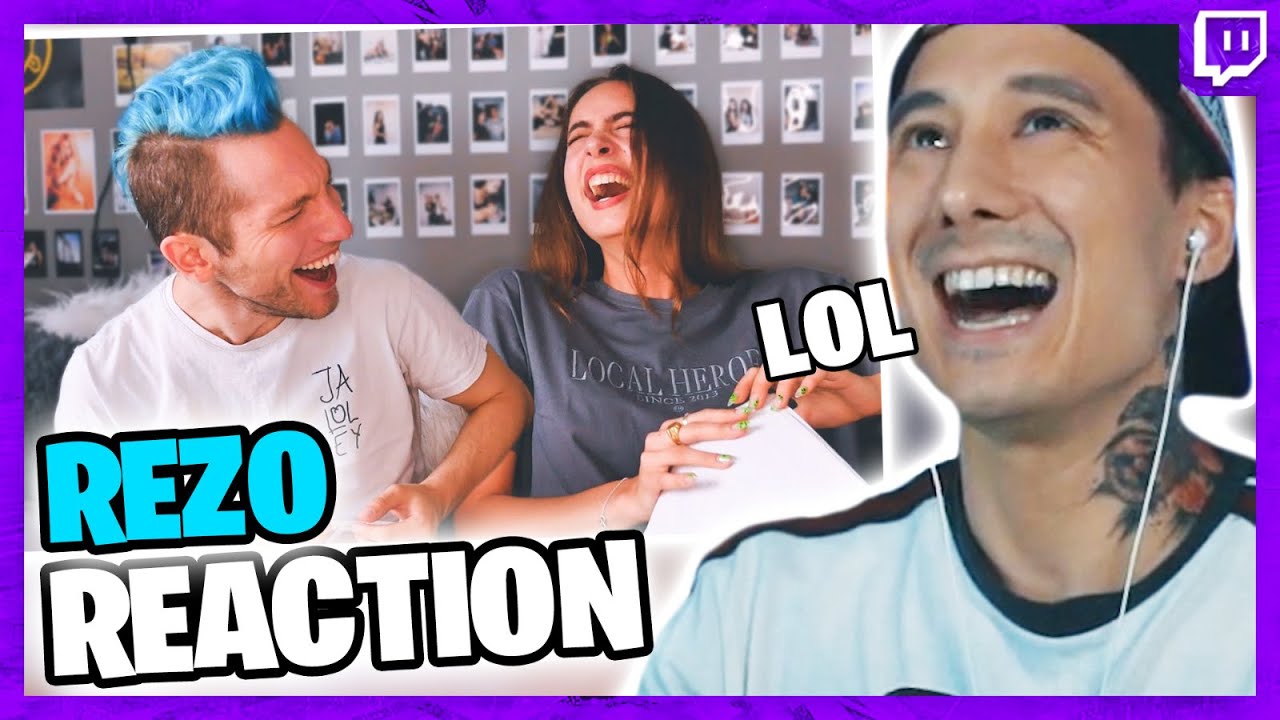 JU reagiert auf REZO und KAYLA SHYX spielen Stadt Land Lachkick | Julien Bam Twitch Highlight