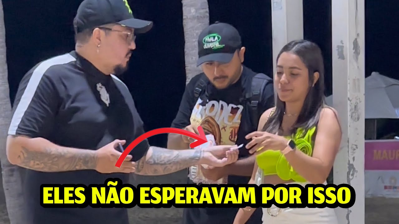 OLHA A REAÇÃO AO RECEBER O BILHETE MISTERIOSO | PEGADINHA