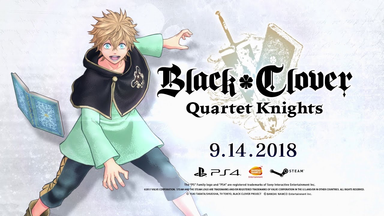 Black Clover: Quartet Knights - Luck Character Trailer | PS4, PC