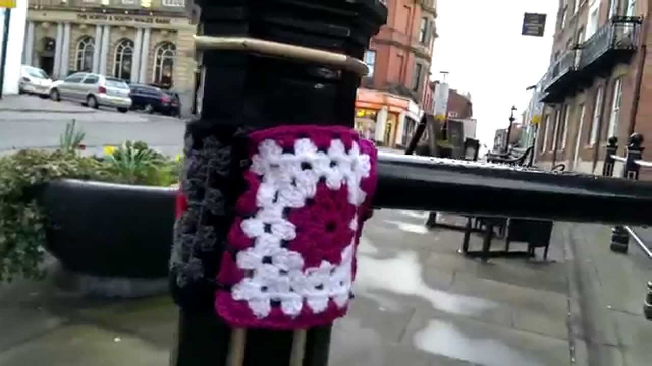 Yarnbombing Starts In Wrexham