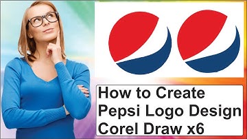 How to Create Pepsi Logo Design Corel Draw x6