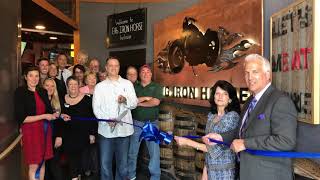 Big Iron Horse Barbecue Ribbon Cutting