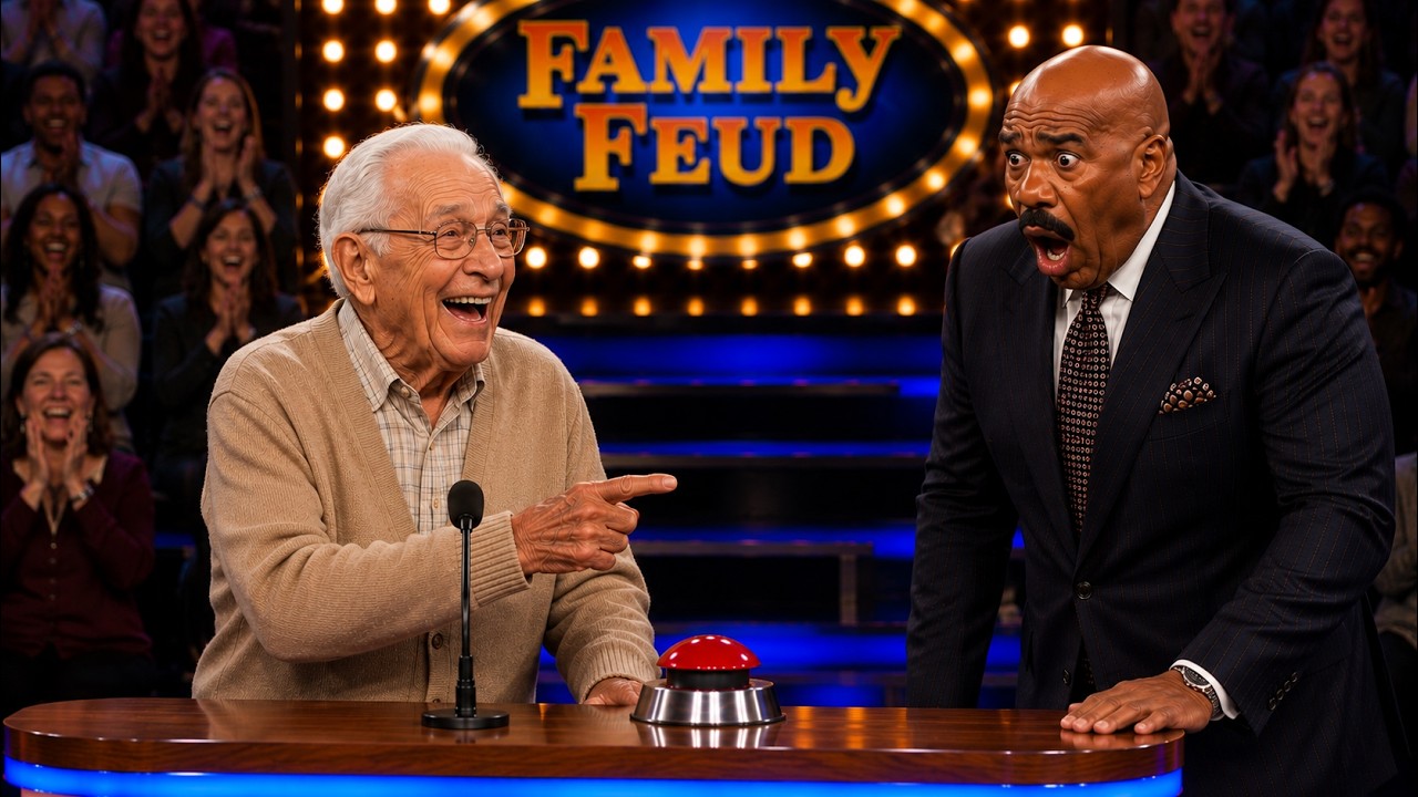 Grandpa's Answer LEFT Steve Harvey SPEECHLESS — Audience ...