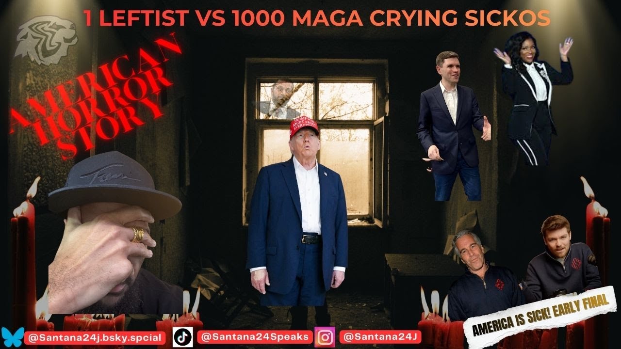 1 Leftist vs 1000 MAGA CRYING SICKOS: Sparring with Santana (Early Final)