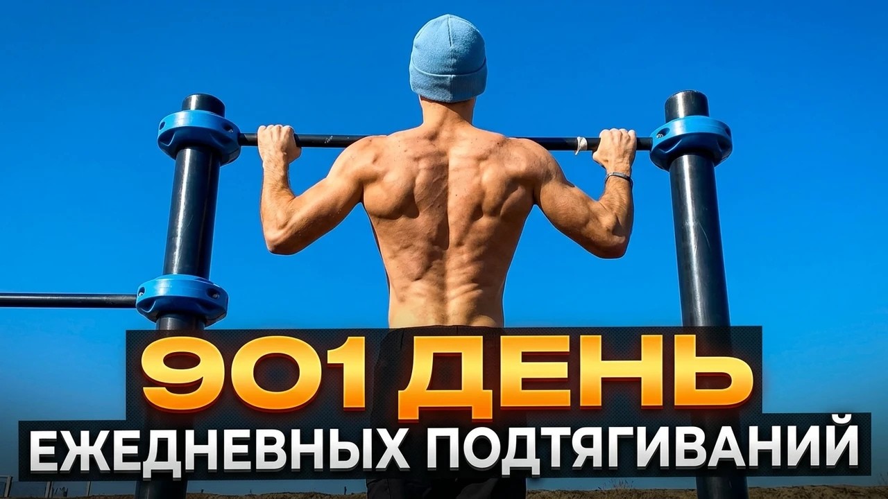 Подтягивания каждый день | День 901