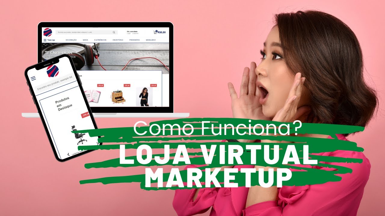 Como Funciona a Loja Virtual MarketUP? YouTube