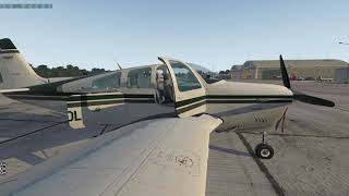Pattern work and touch and go's in X-Plane and the Carenado F33