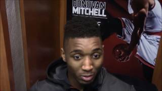 MBB: Donovan Mitchell Notre Dame Postgame Interview